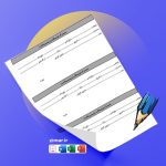 برگ پرداخت و دریافت وجه - قالب آماده رسید پرداخت word