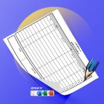 فرم آماده گزارش کار روزانه بازاریاب و مشخصات مشتری